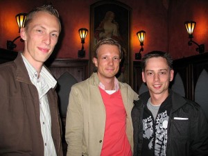 Sébastien, Mick en Tom